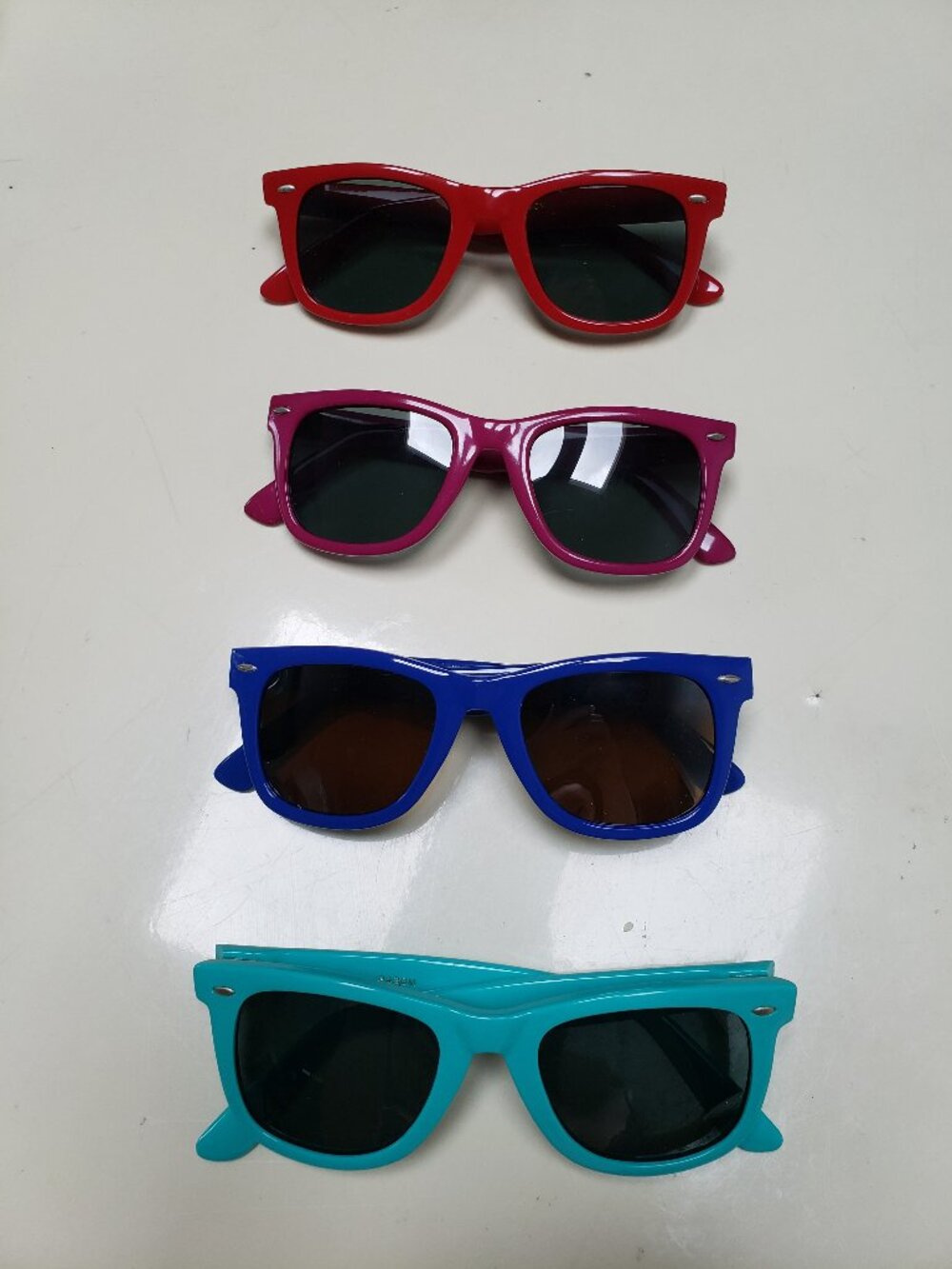 Vintage 80s 90s Silhouette Sunglasses Lot of 4 Retro Colorful Shades NOS